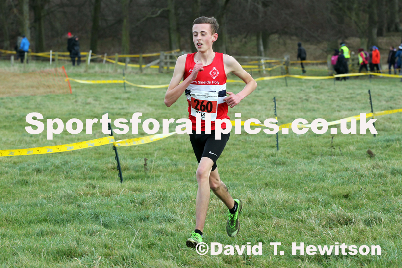 Boys under-15s cross country, 2019 North Eastern Cross Country Champs., Alnwick, Northumberland.  Photo: David T. Hewitson/Sports for All Pics